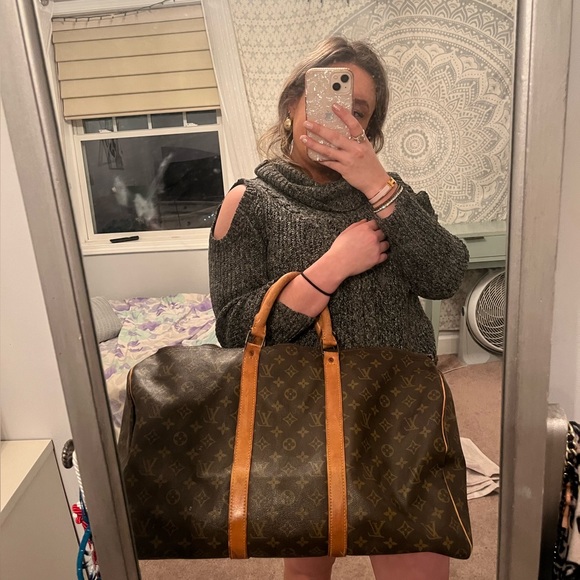 Louis Vuitton Monogram Vintage Keepall 50 - Picture 7 of 16